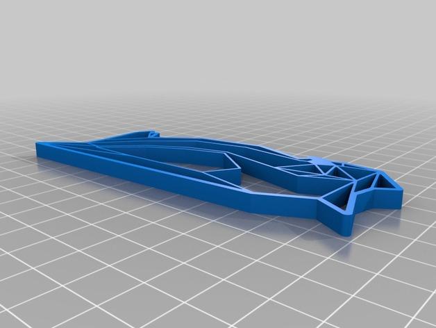 猫头鹰壁画3D打印模型