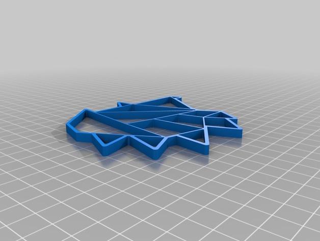 刺猬壁画3D打印模型