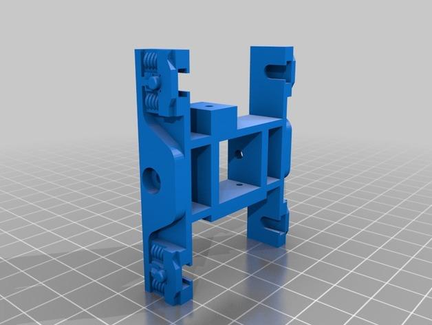 玩具电动火车3D打印模型
