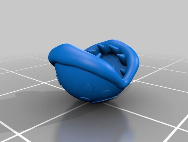 马里奥食人花3D打印模型