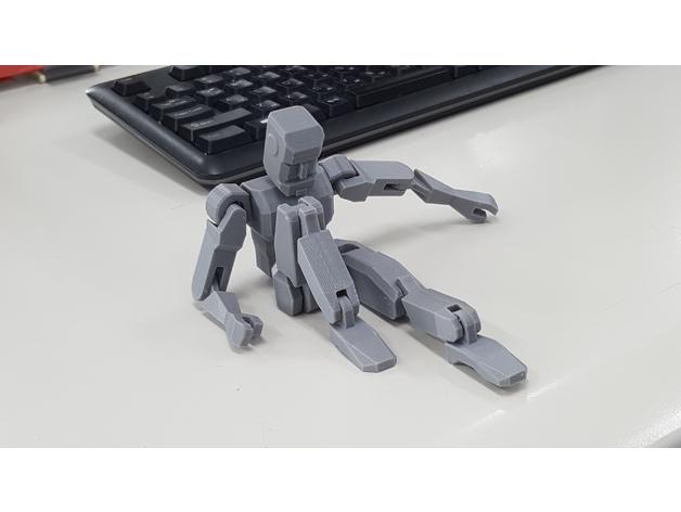 玩具人3D打印模型