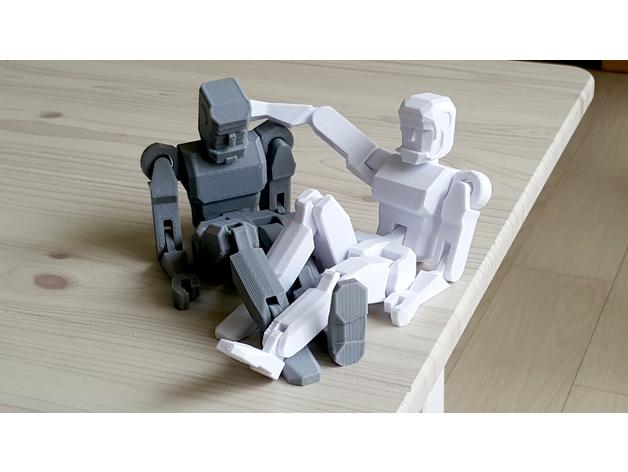 玩具人3D打印模型