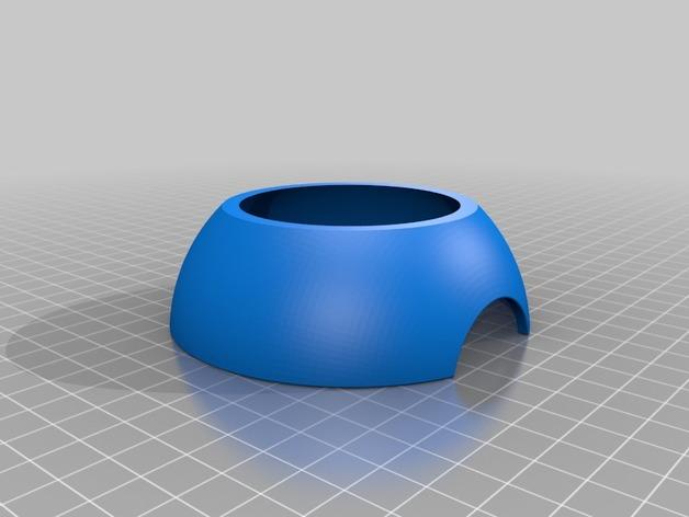 精灵球花盆3D打印模型