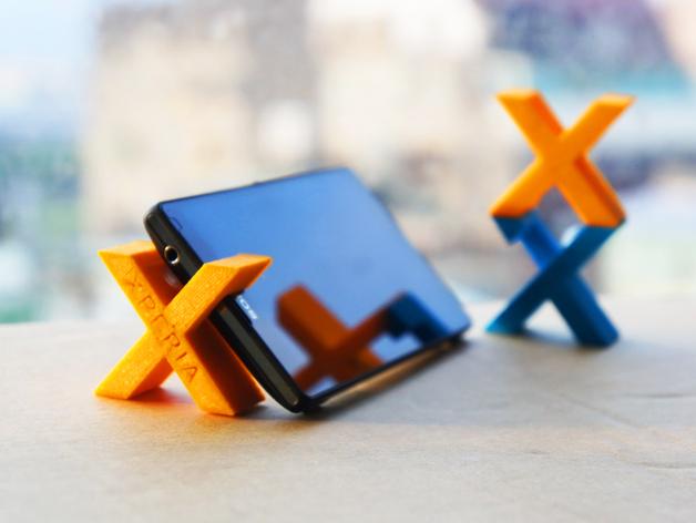 索尼Xperia手机支架3D打印模型