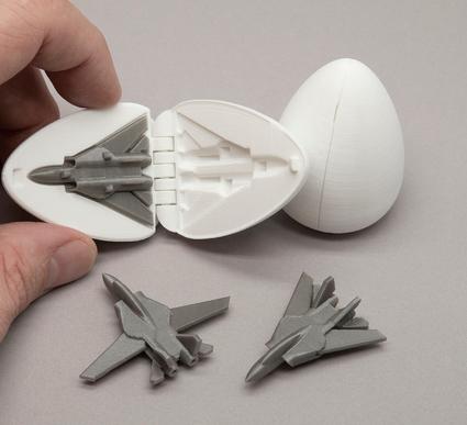 喷气式飞机超级蛋3D打印模型