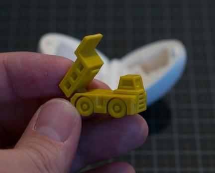 渣土车超级蛋3D打印模型