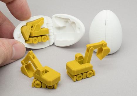 挖掘机超级蛋3D打印模型