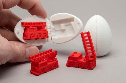 消防车超级蛋3D打印模型
