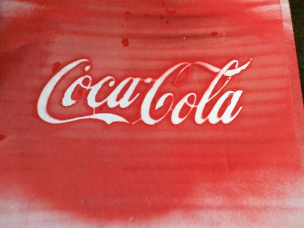 可口可乐logo3D打印模型