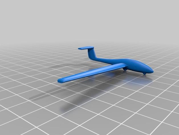 G103双座飞机3D打印模型