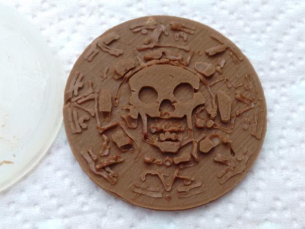 加勒比海盗巧克力模具3D打印模型