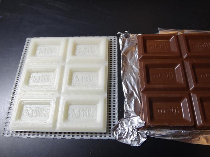 牛奶巧克力模具3D打印模型