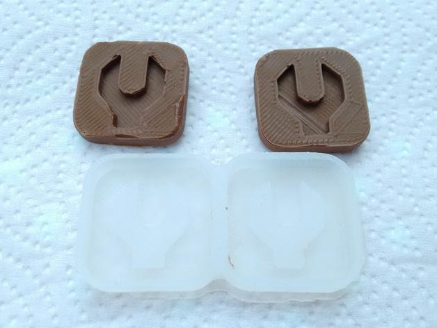 扳手巧克力模具3D打印模型