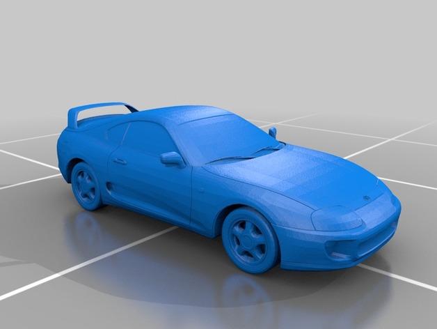 丰田Supra3D打印模型
