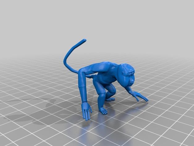 功夫熊猫角色手办3D打印模型