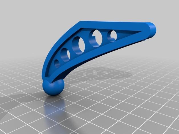 数码管灯钟3D打印模型