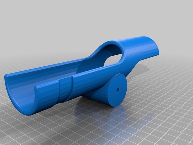鱼杆夹持器3D打印模型
