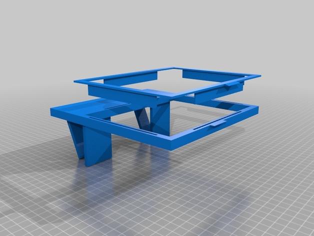 抽屉垃圾袋支架3D打印模型