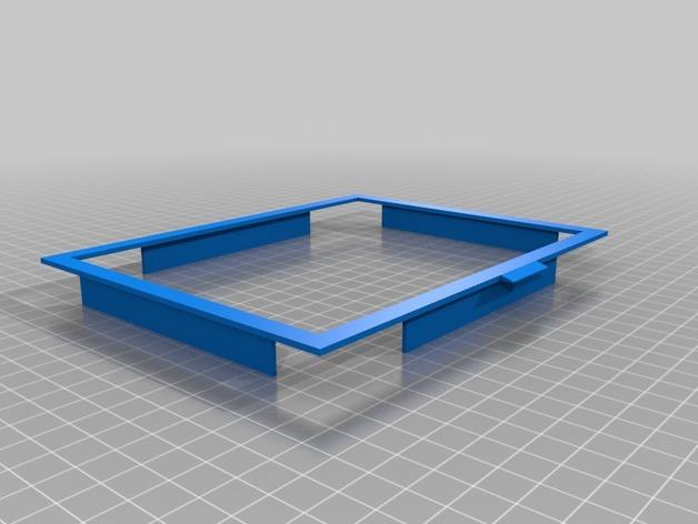 抽屉垃圾袋支架3D打印模型