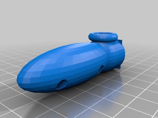气球赛车3D打印模型
