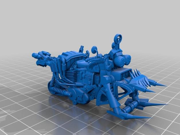 暴力摩托3D打印模型