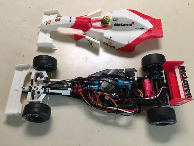 F1赛车框架3D打印模型