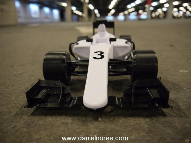 F1赛车大框架3D打印模型