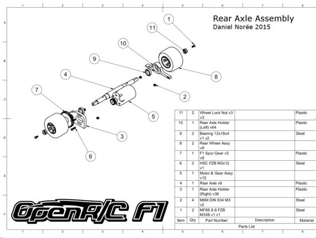 F1赛车大框架3D打印模型