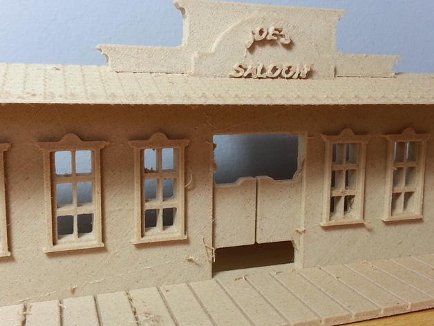 酒馆3D打印模型