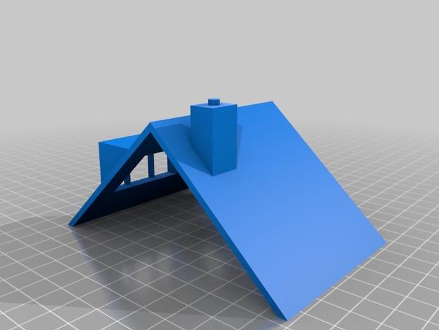简易房子3D打印模型