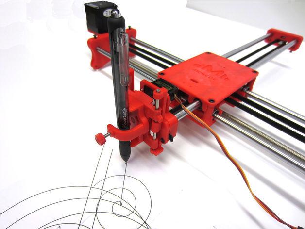 绘画数控机器人3D打印模型