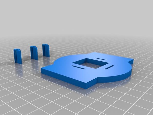 LED桥架3D打印模型