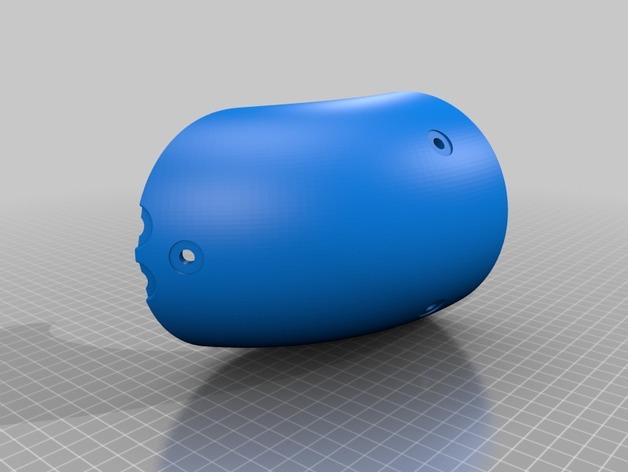 鹦鹉螺音响框架3D打印模型
