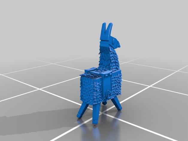 美洲骆驼（堡垒之夜）3D打印模型