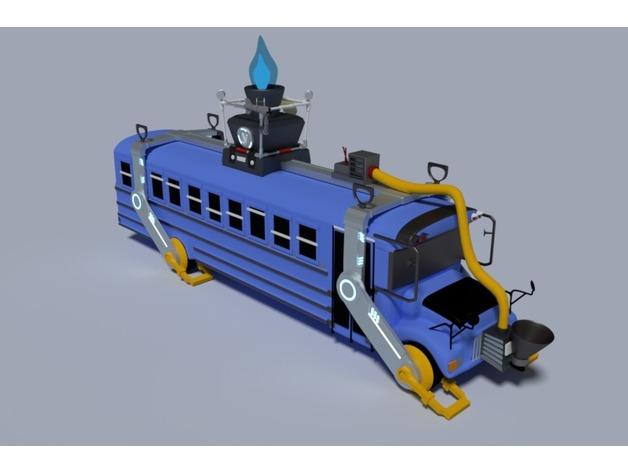 战争公车（堡垒之夜）3D打印模型