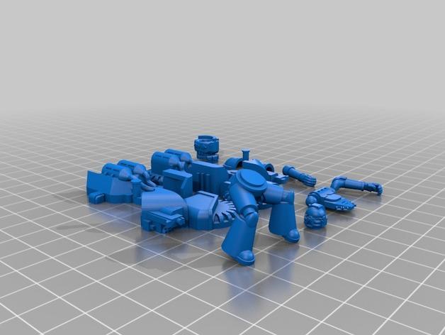 三轮摩托3D打印模型