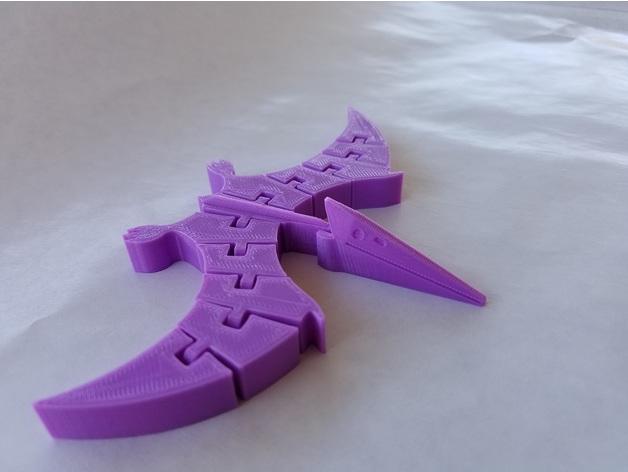 翼龙3D打印模型