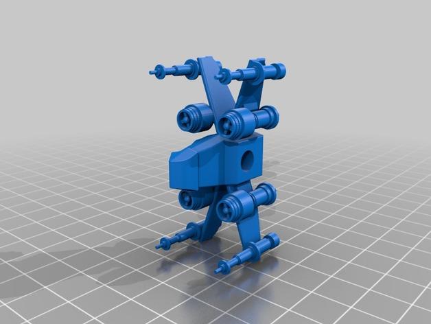 科幻战斗机3D打印模型