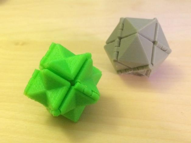 百变方块3D打印模型