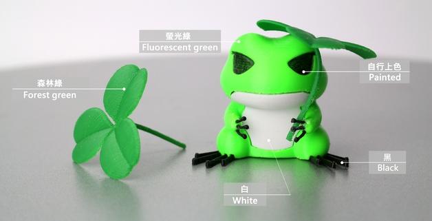 旅行青蛙3D打印模型