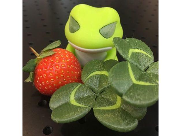 旅行青蛙3D打印模型