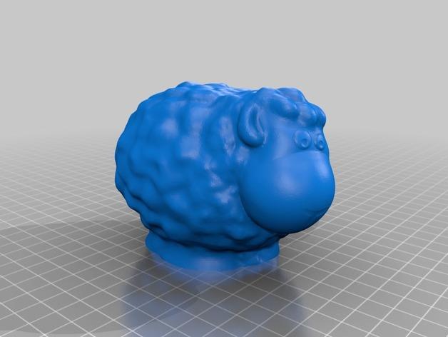小羊肖恩3D打印模型