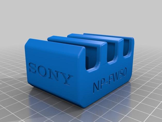 索尼相机电池盒3D打印模型