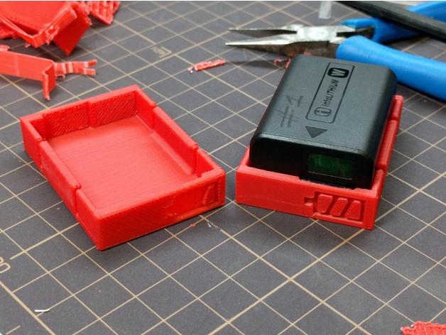 索尼相机电池盒3D打印模型