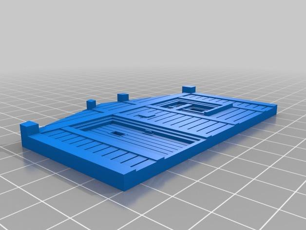 营房3D打印模型