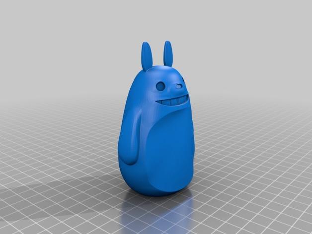 龙猫3D打印模型