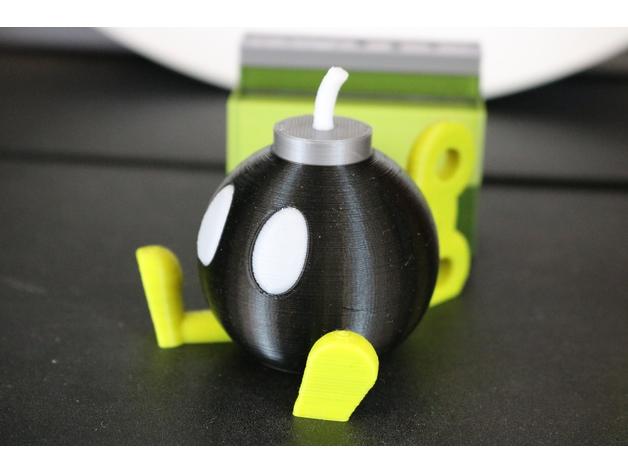 炸弹人3D打印模型