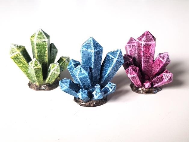 水晶石3D打印模型