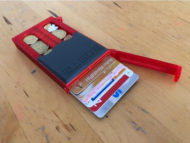 零钱卡包3D打印模型