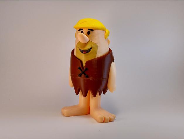 Barney Rubble（摩登原始人）3D打印模型